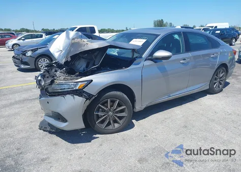 2022 Honda Accord Ex-L из США, поврежденный, VIN 1HGCV1F57NA074736